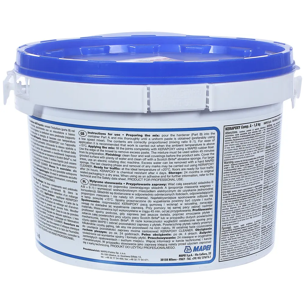 Затирка эпоксидная Mapei Kerapoxy N100 цвет белый 2 кг 82001530 STLM-2130781 Без серии - Вид №4