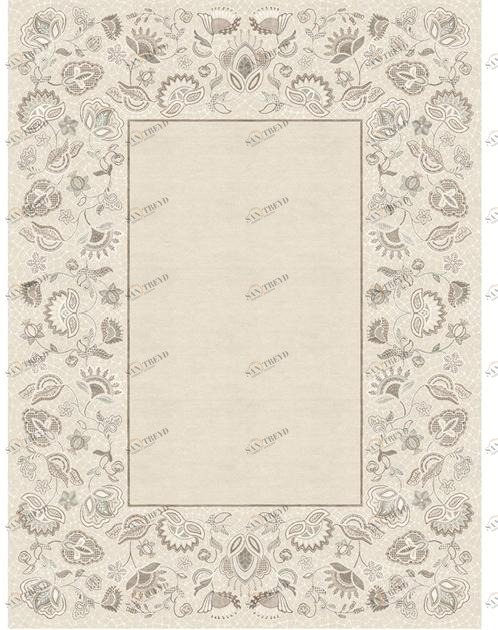 Tapis Rouge Прямоугольный коврик ручной работы Dentelle Tr1355