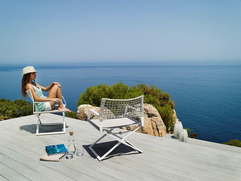 TRIBÙ Раскладное садовое кресло с подлокотниками Regista 02012 - Вид №6