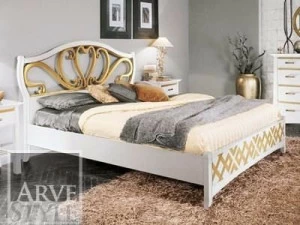 Arvestyle Лакированная кровать из массива дерева Naima Sl-0570-w