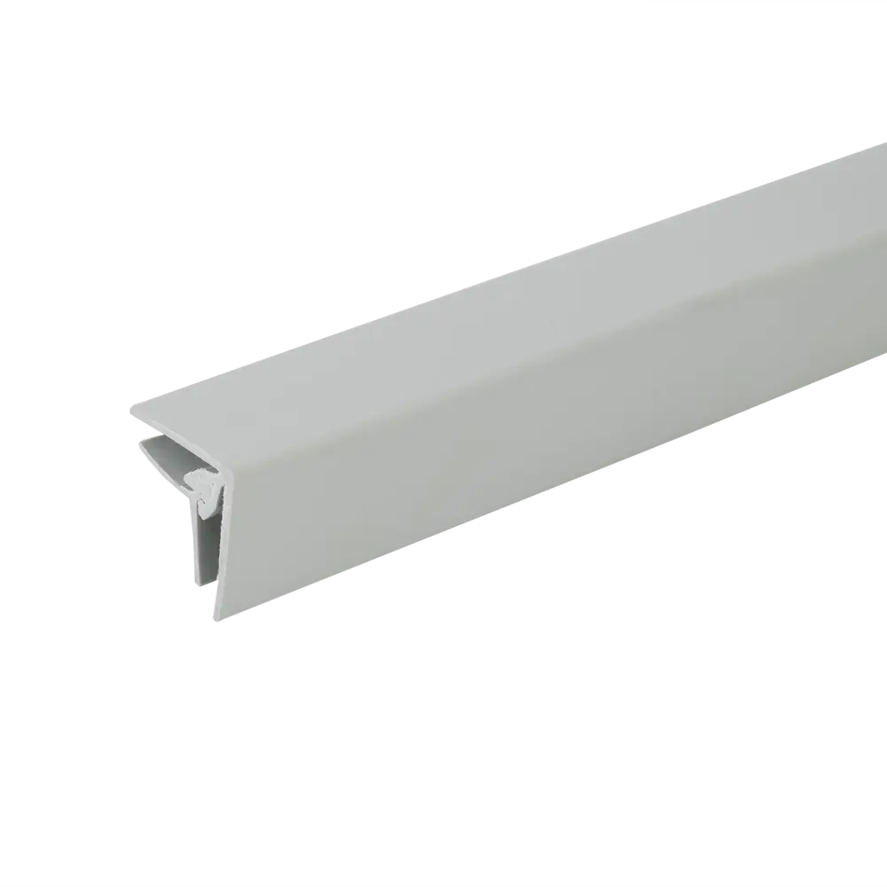 83921534 Угол Artens 20x20x2700 мм ПВХ для панелей до 4мм цвет светло-серый STLM-1013351 Santreyd 