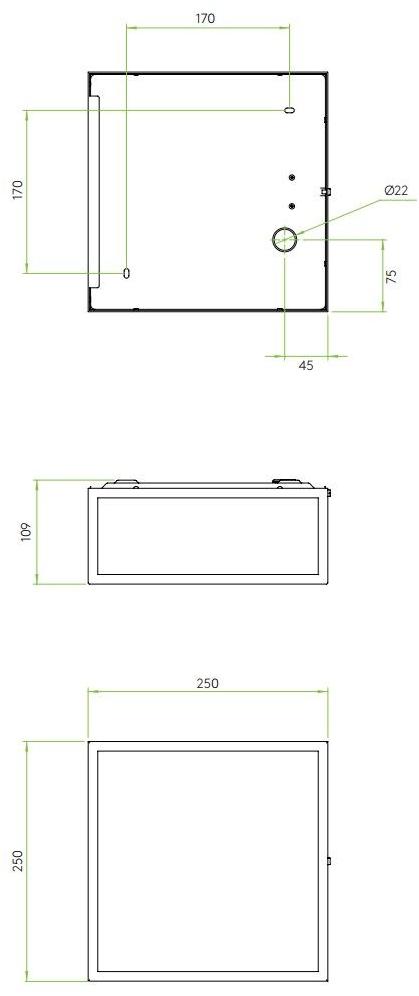 Astro Lighting Потолочный светильник из нержавеющей стали и стекла  1353001  - Вид №4