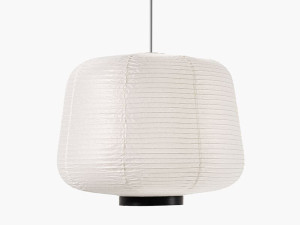 Бумажный светодиодный подвесной светильник