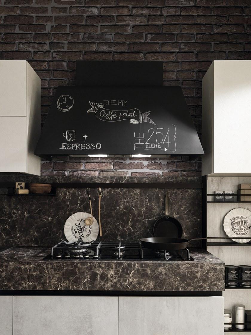 Febal Casa Модульная кухня из меламина с островом sun-id-1433505 - Вид №5