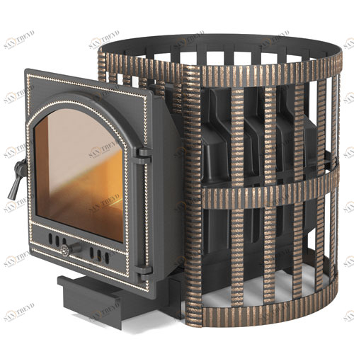 Печь для бани Везувий Легенда Ретро Ковка 24 (205) 6545