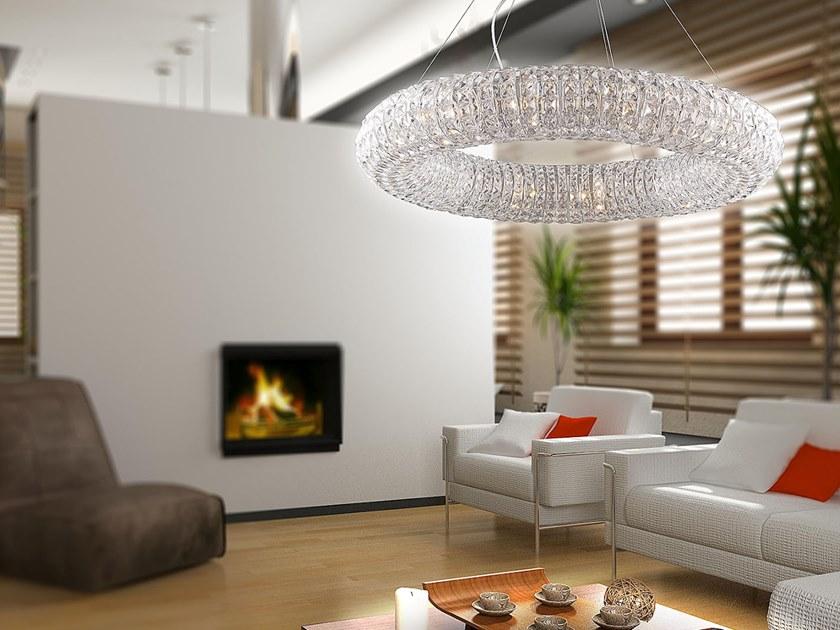 Valaisin Grönlund Led подвесной светильник с кристаллами Fiorano 9997-8/-12 - Вид №2