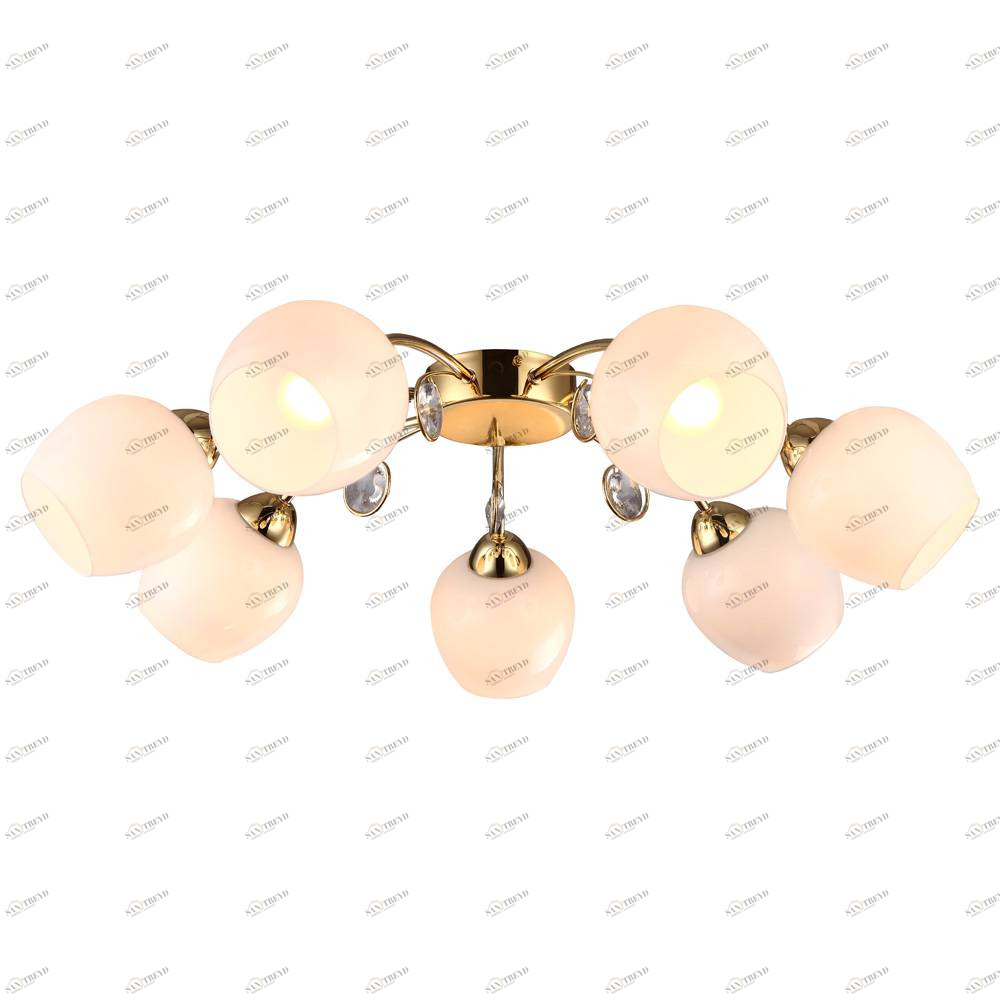 Потолочная люстра Arte Lamp Millo A9549PL-7GO ARTE LAMP MILLO, ШАР 058599 Белый 