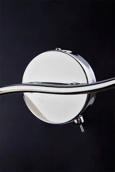 Спот настенный с белыми плафонами хром "Органик" 20053/2 EUROSVET ОРГАНИК 00-3926383 Белый;хром  - Вид №2