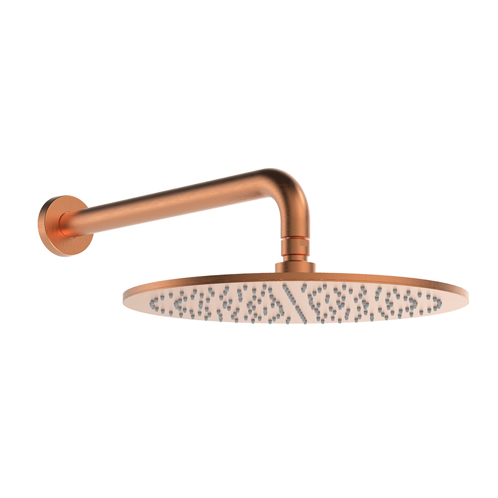 Graffio Круглая лейка душа Ø 300 мм с круглым держателем 350 мм. GY803  - Вид №1