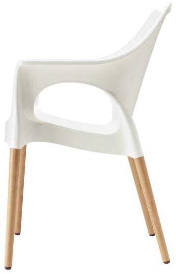 SCAB DESIGN Штабелируемый стул из технополимера с подлокотниками sun-id-1367111 - Вид №3