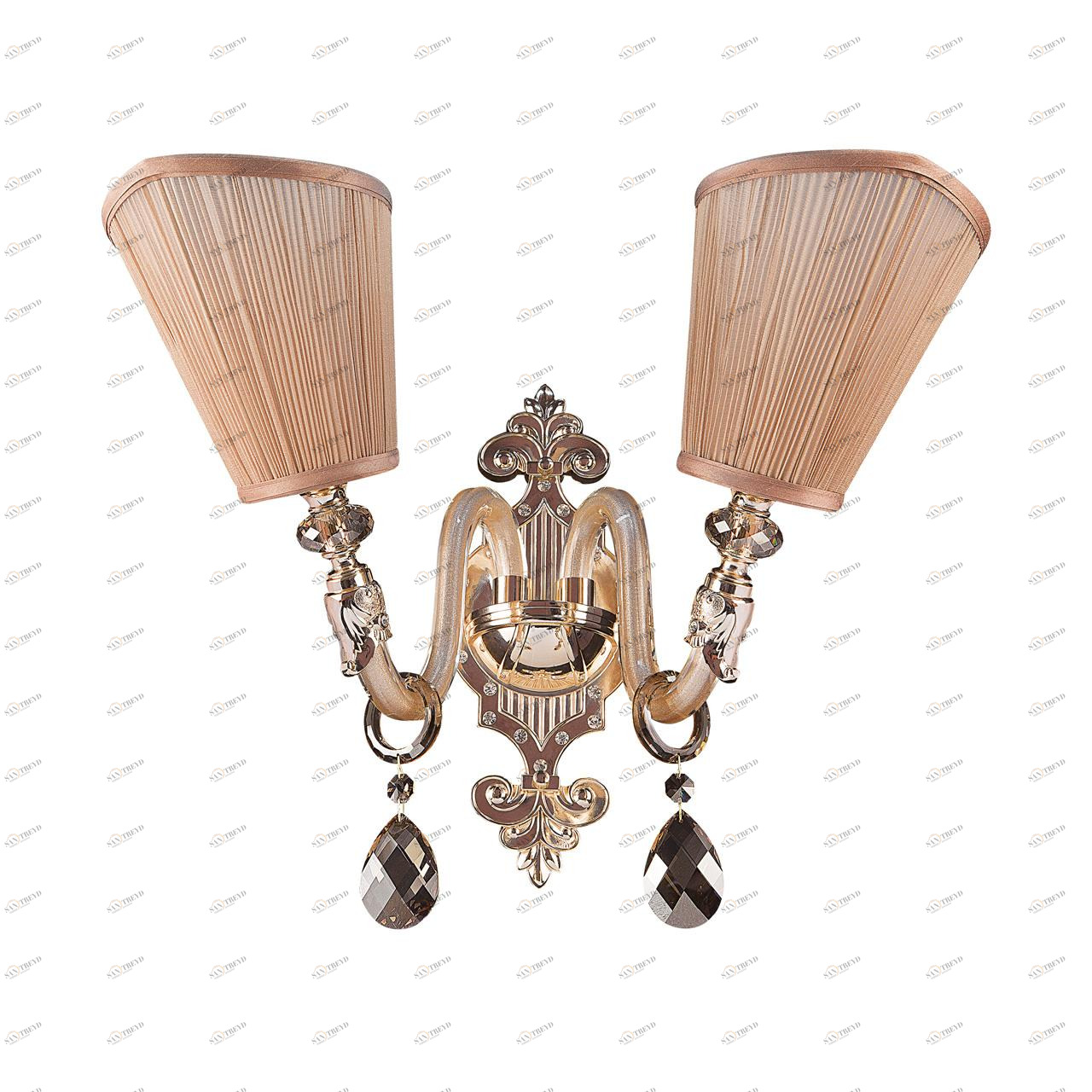 Бра Lightstar Guarda 692622 LIGHTSTAR  077216 Бежевый;золото 