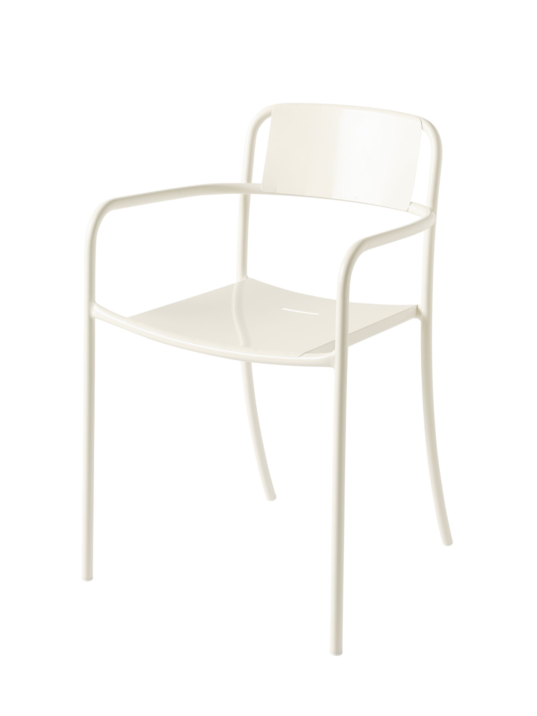 Садовый стул из нержавеющей стали с подлокотниками Tolix ARCH-00044024 - Вид №3