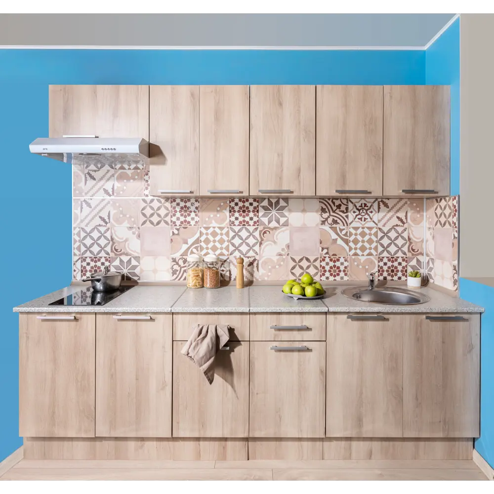 Напольный шкаф Кантри 60x80x85.2 см ЛДСП цвет бежевый 83571291 STLM-2008547 Santreyd - Вид №10