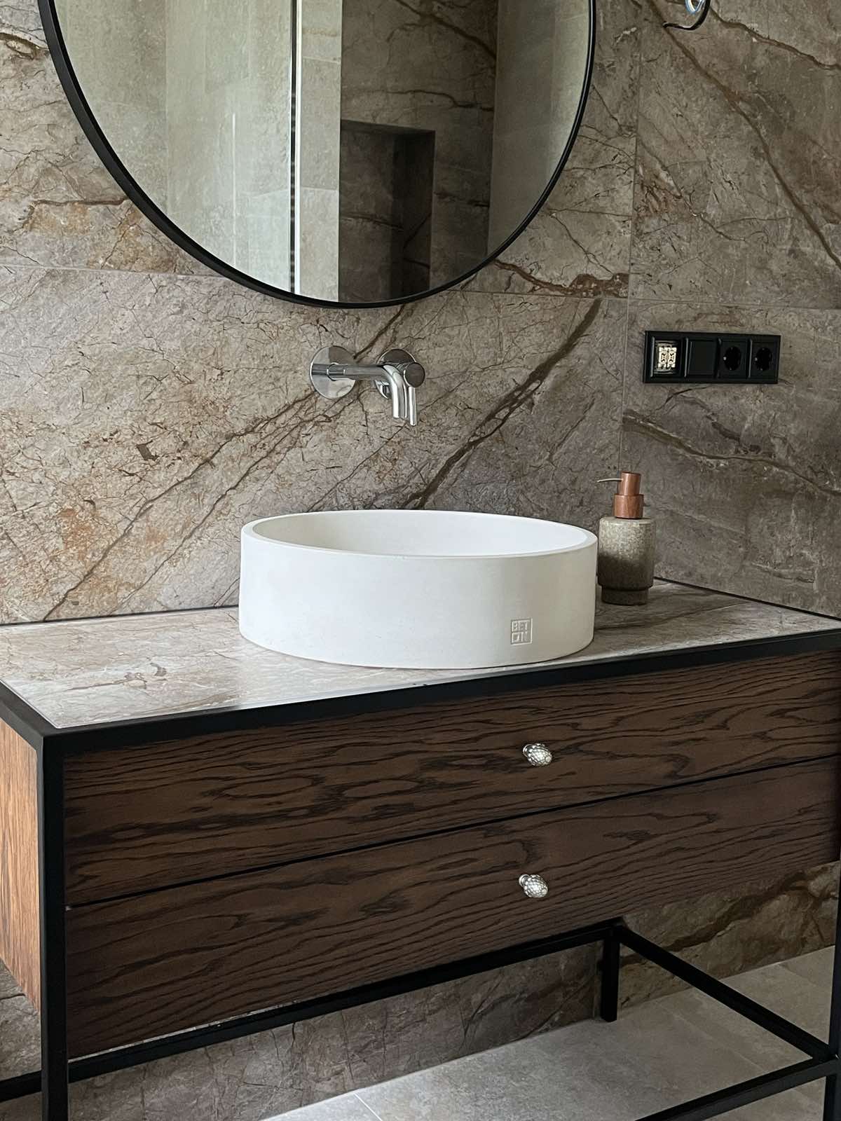 WВ-604 Раковина из бетона WB-604 BET-ON BetOn  - Вид №3