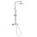 Двухходовой настенный термостатический смеситель для душа TRESMOSTATIC set-20019501FU TRES Thermostatic