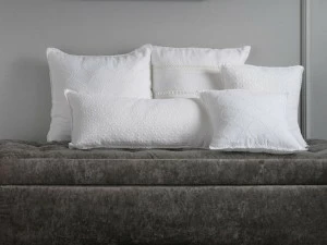 LA FABBRICA DEL LINO Квадратная подушка из льна Decor