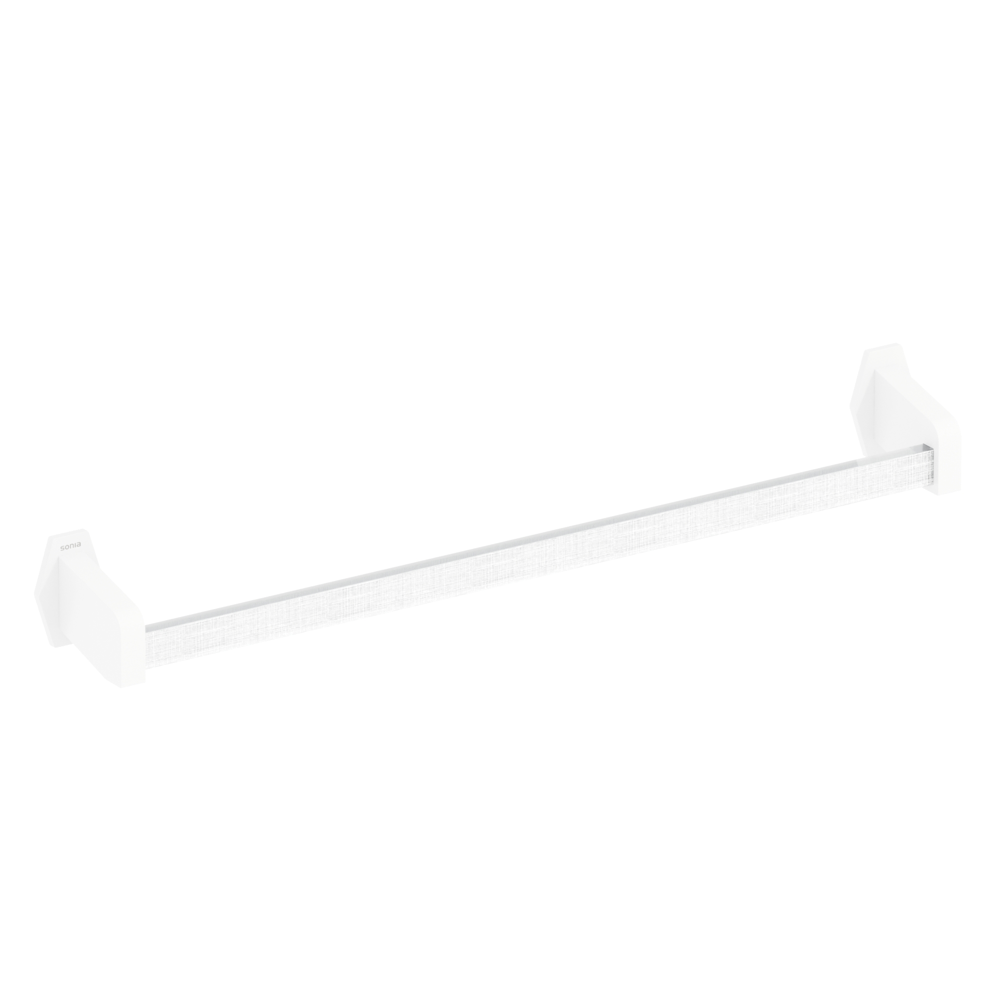 182664 Полотенцедержатель 50 см цвет Белый Sonia LUCE Испания