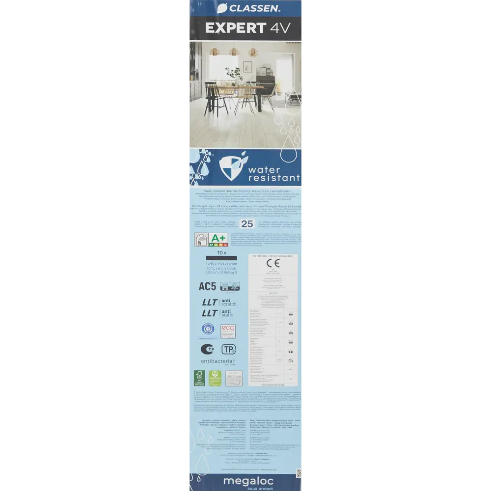 Classen Expert 4V Дуб Марстон - водостойкий ламинат с замком Megalock 82808036 STLM-1339023 - Вид №12