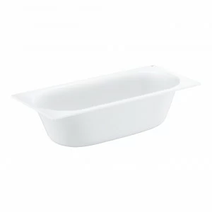 Ванна GROHE Essence, встраиваемая с противоскользящим покрытием, 180 х 80 х 45 см, альпин-белый (39619000)