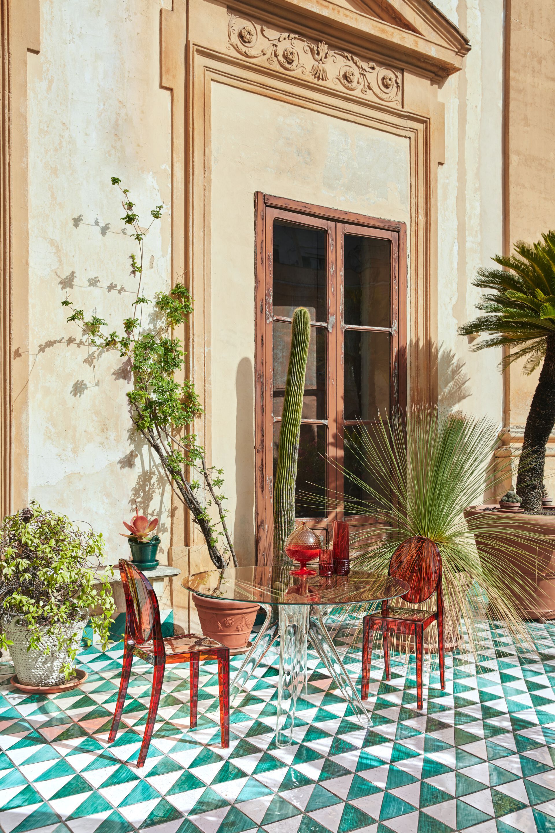 Поликарбонат медальон стул Kartell призрак ARCH-00087551 - Вид №11