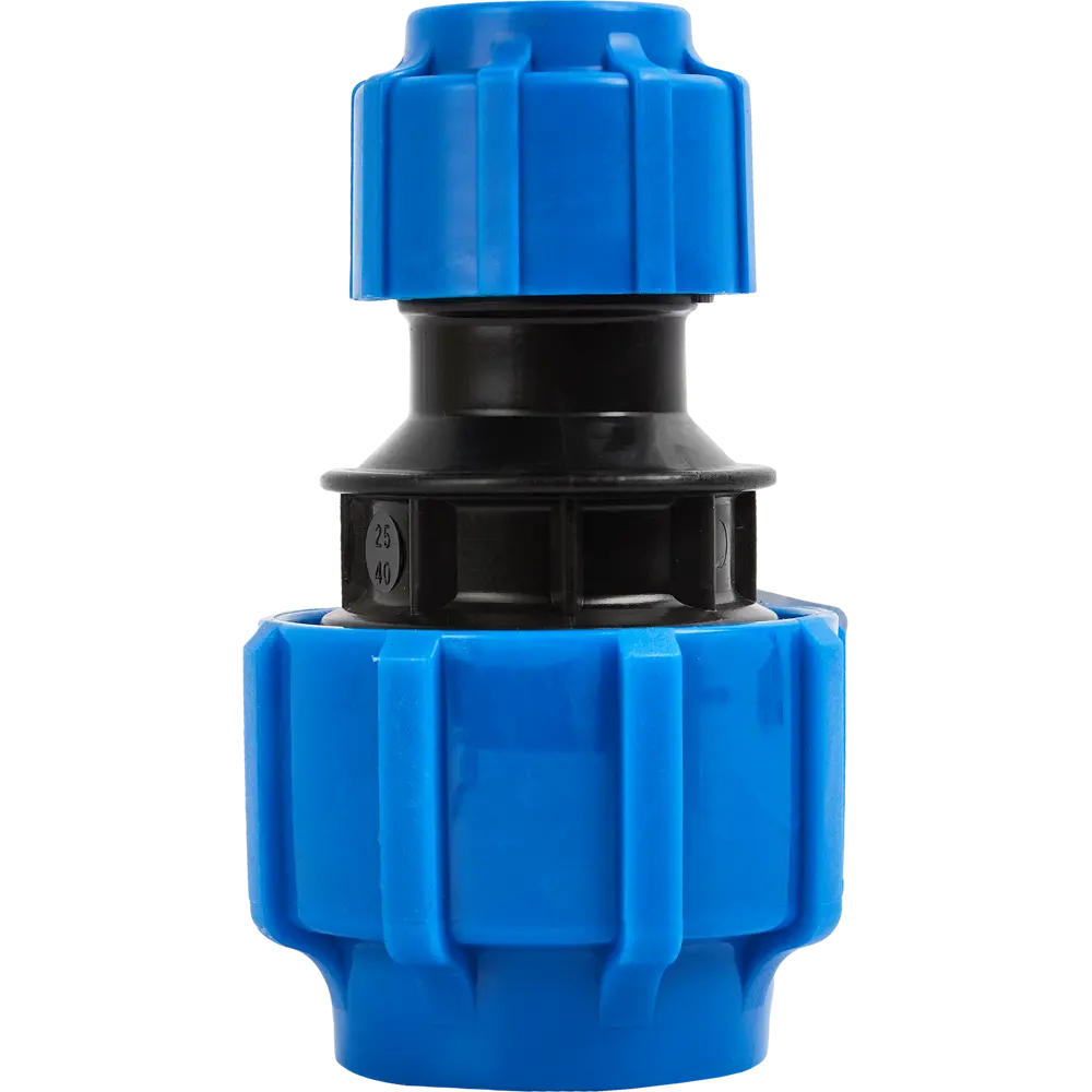 Муфта переходная Политэк 40×25 мм для полиэтиленовых труб 82382507 STLM-0026012 - Вид №1