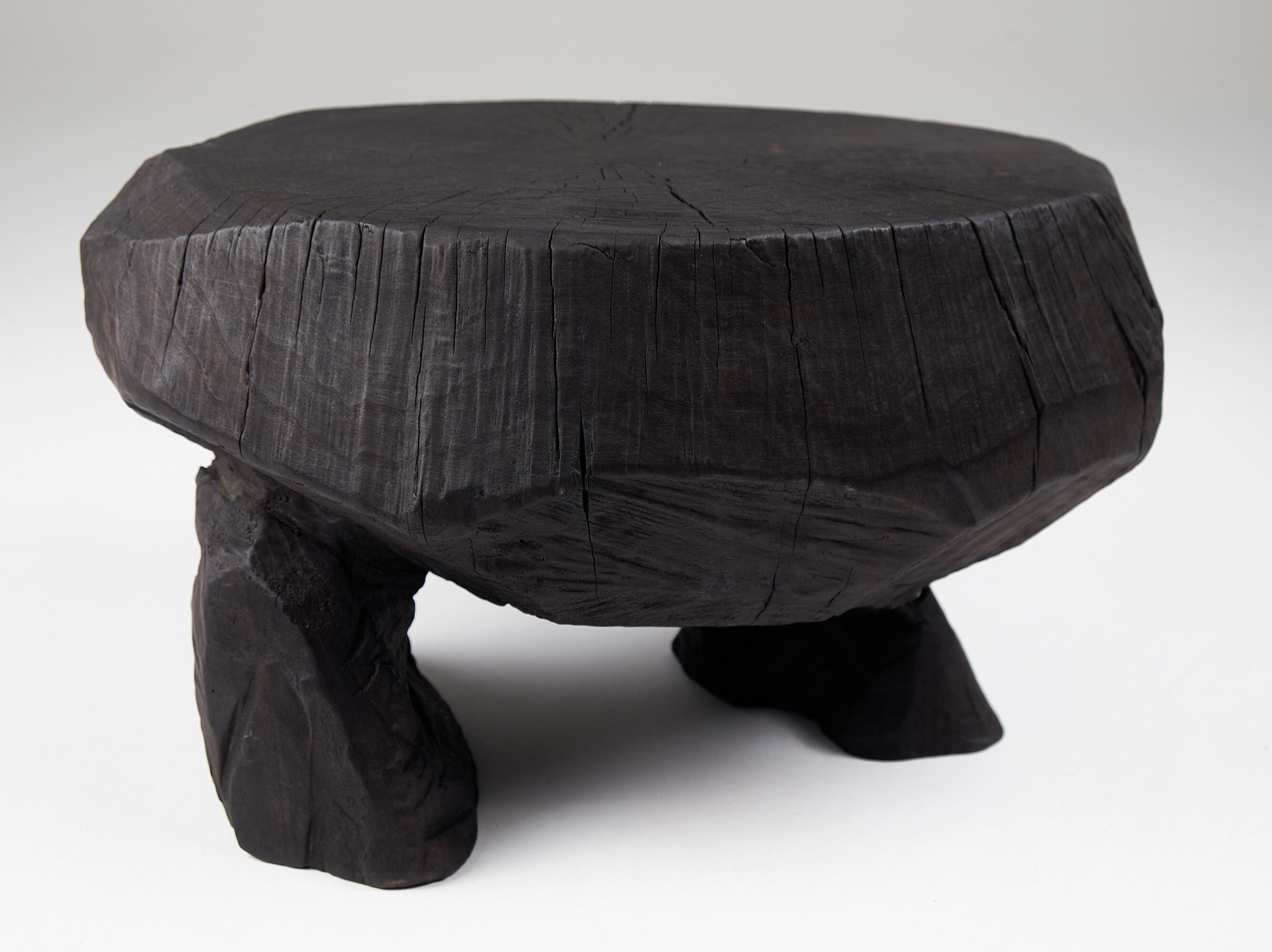 Круглый журнальный столик из дуба Logniture Jownik ARCH-00052720 - Вид №7