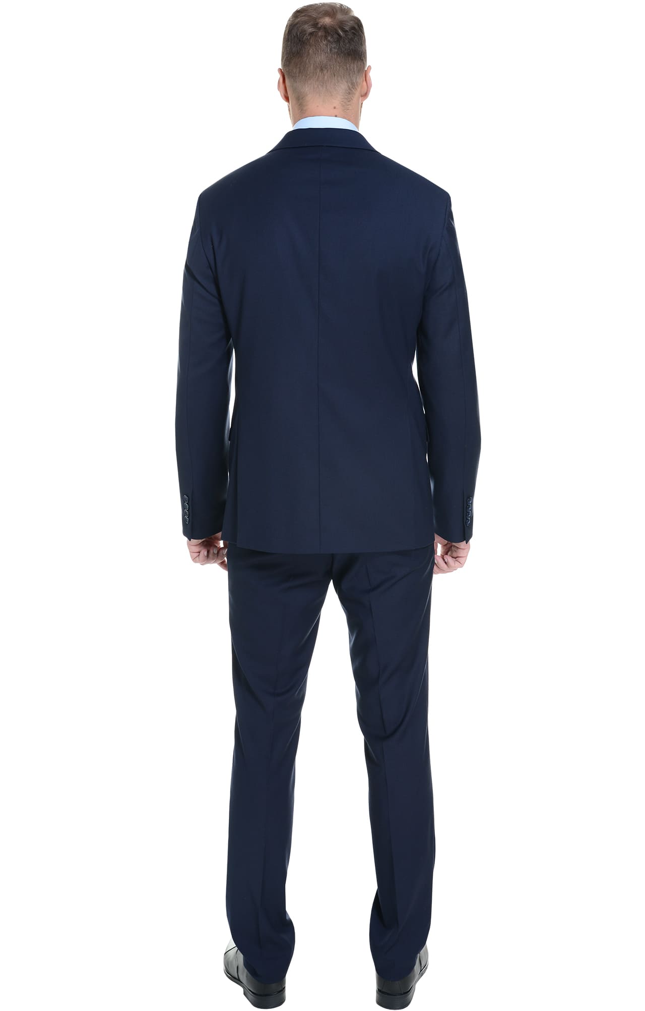64130 Костюм мужской slim fit  blue El-Risto  Одежда для охранных структур  размер 54/188  - Вид №1