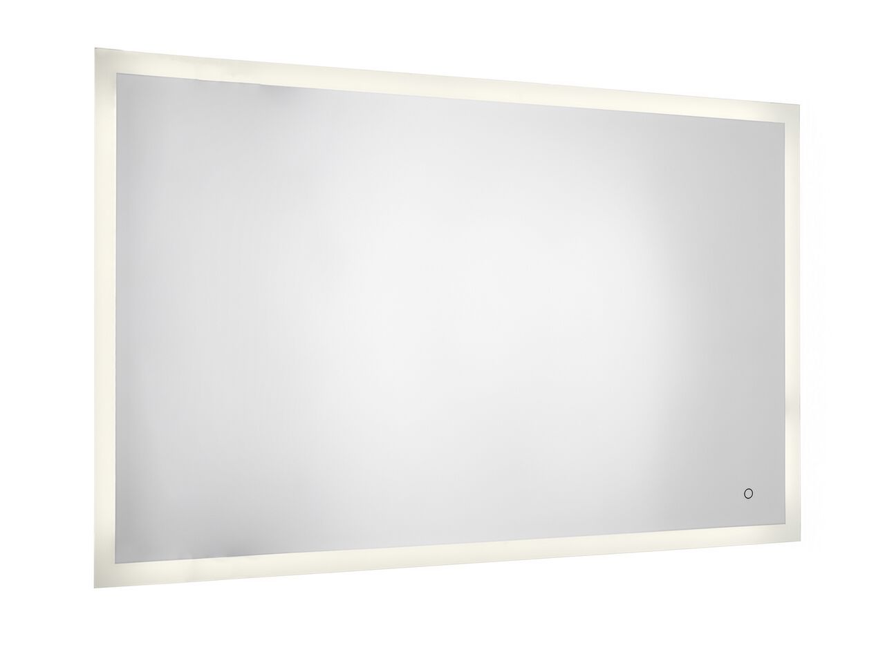 Прямоугольное зеркало для ванной комнаты со встроенным освещением GEDY PIERRE ARCH-00052611