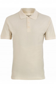 62208 Тенниска-поло мужская бежевая LUXE  Одежда для салонов красоты  размер XL