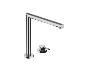 Однорычажный кухонный смеситель с поворотным изливом