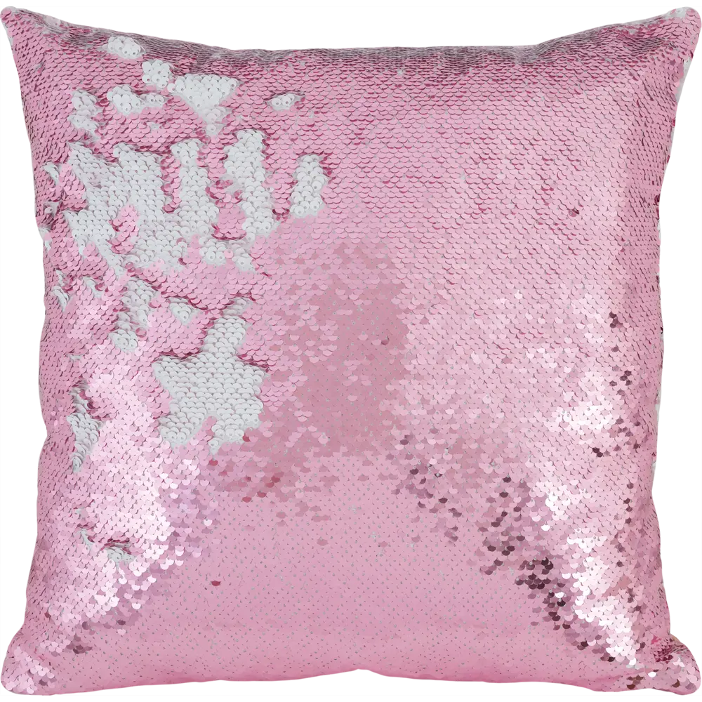 Подушка c пайетками «Diva» 40x40 см цвет розовый 82553705 STLM-2017117 TM ARDENZA  - Вид №1