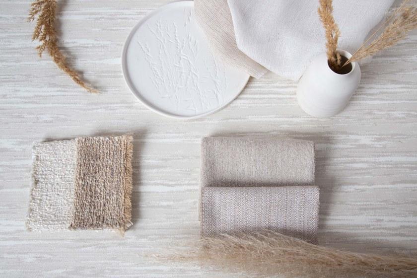 LELIEVRE Непрозрачная твидовая ткань Nature précieuse 4246 - Вид №9