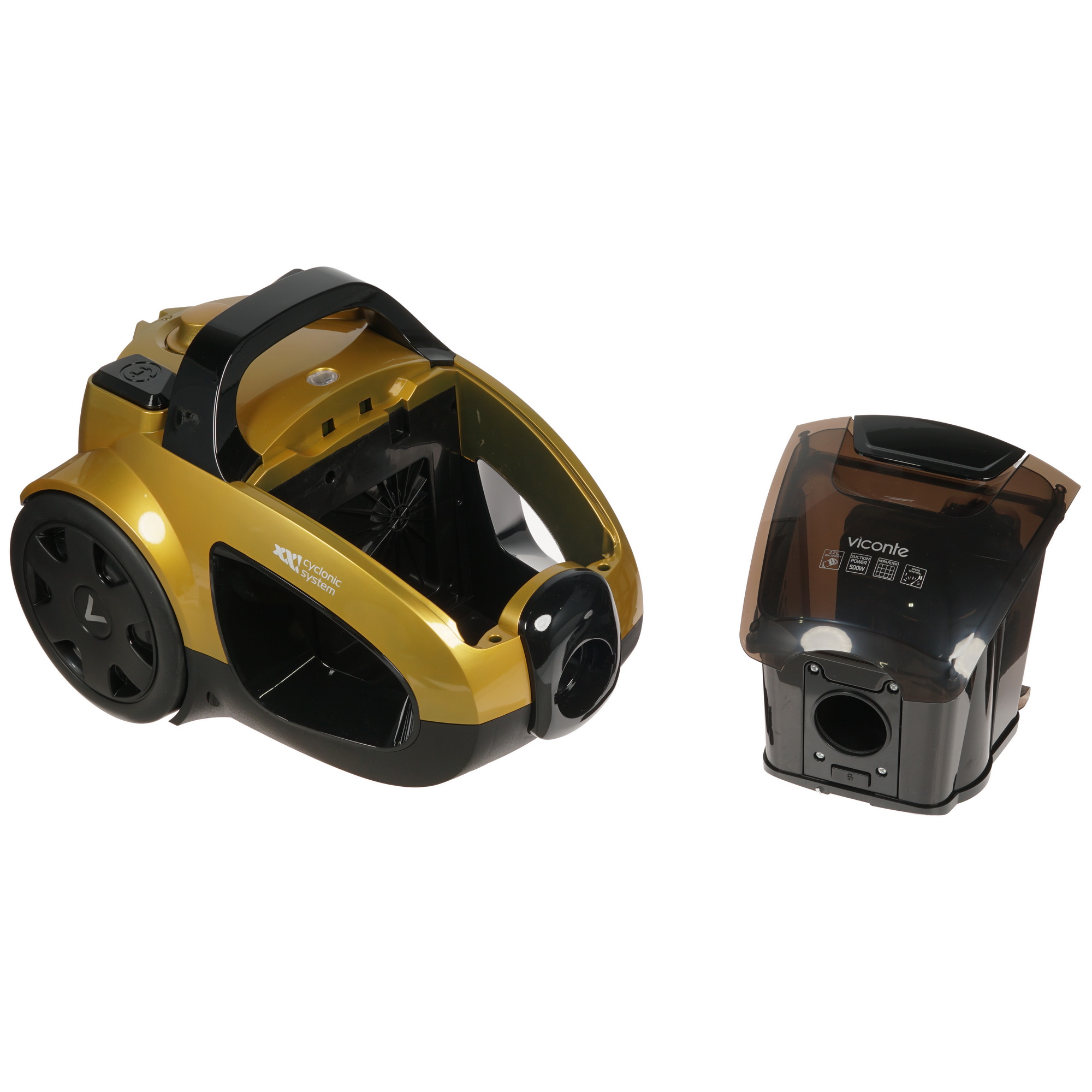 5306724 Пылесос VICONTE VC-390 золотистый STDN-0073861 - Вид №7