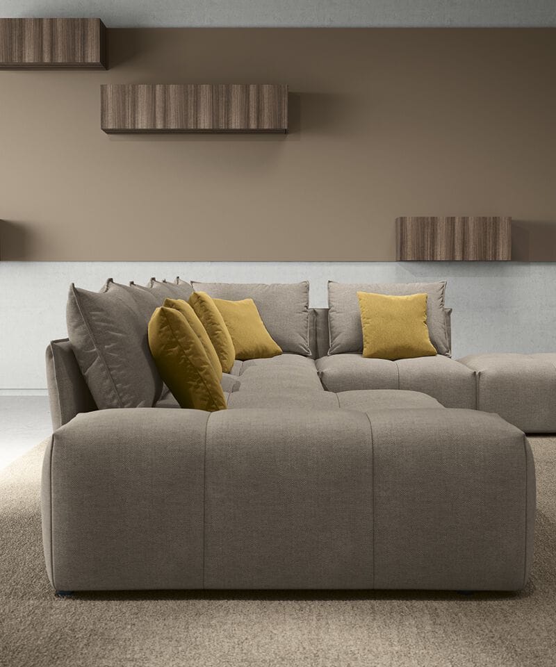 Модульный тканевый диван Febal Casa подпись ARCH-00035877 - Вид №3