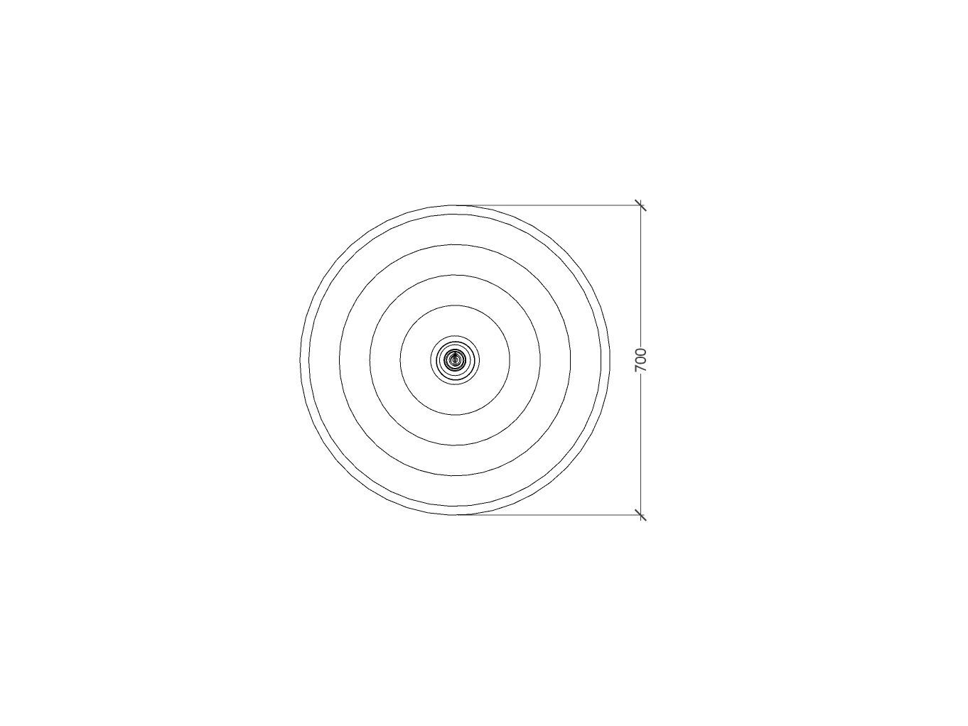 Аппликация ручной работы из термоформованного стекла RADAR INTERIOR ZENITH / ECHO ARCH-00028135 - Вид №6