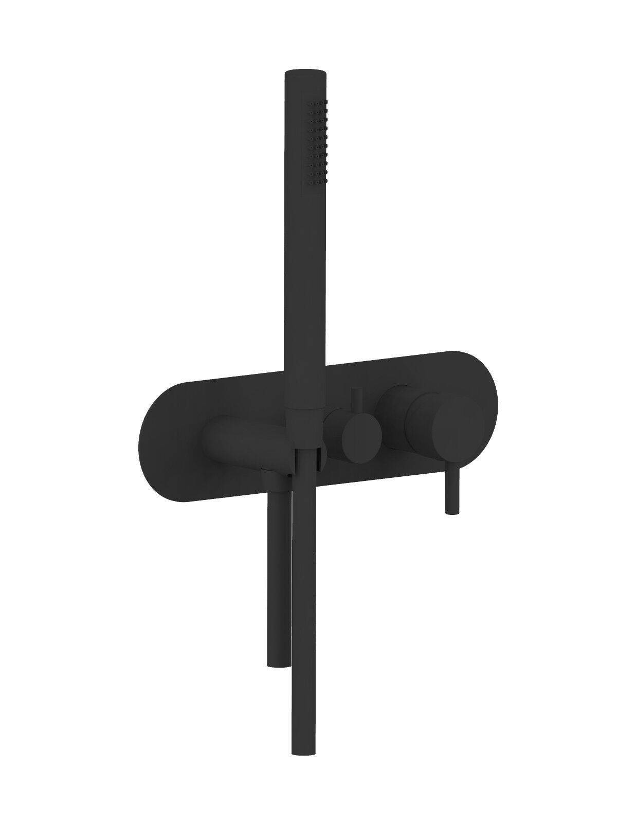 3 отверстия однорычажный встраиваемый смеситель для душа Rubinetterie Frattini Pepe XL ARCH-00040296 - Вид №4