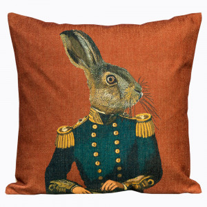 2719013 Декоративная подушка «Мистер Заяц», версия Шоколад Object Desire