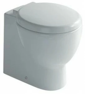 Приставной унитаз напольный Белый Galassia El1 / el2 Италия