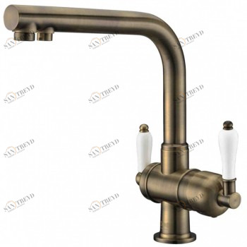 Zorg ZR 328 YF Antique Смеситель для кухни Zorg 310х225 