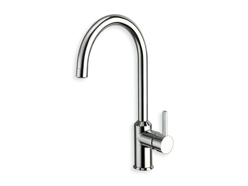 Однорычажный смеситель для кухни с выдвижным ручным душем CRISTINA Rubinetterie кухня-Contemporary Collection ARCH-00060301