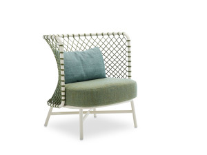 Плетеное кресло с полиэфирной веревкой