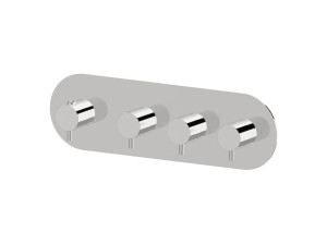 Термостатический смеситель для душа с 4 отверстиями