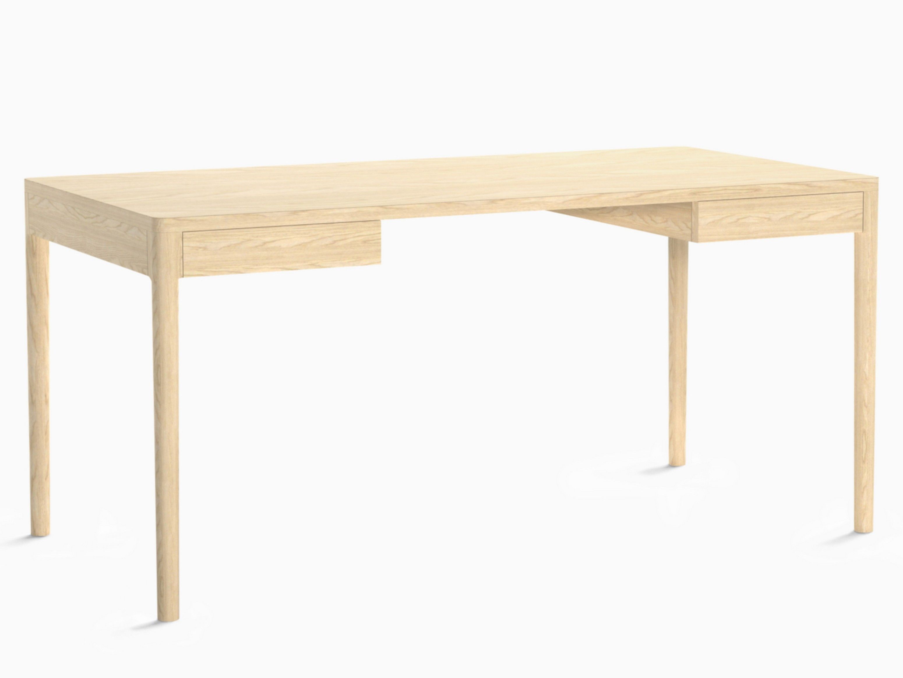 Прямоугольный стол из ясеня с ящиками In Stock Mor Design ARCH-00029480 - Вид №2