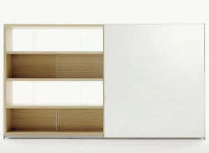 Maxalto Открытый деревянный книжный шкаф Mida