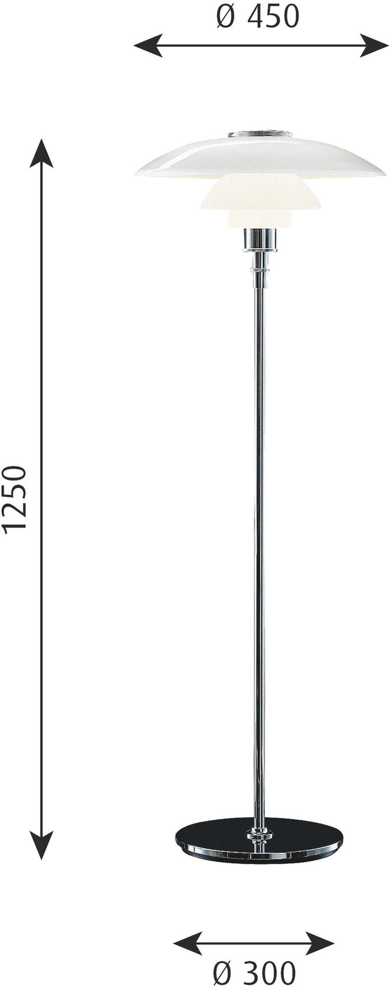 Louis Poulsen Торшер из опалового стекла Ph sun-id-1419611 - Вид №7