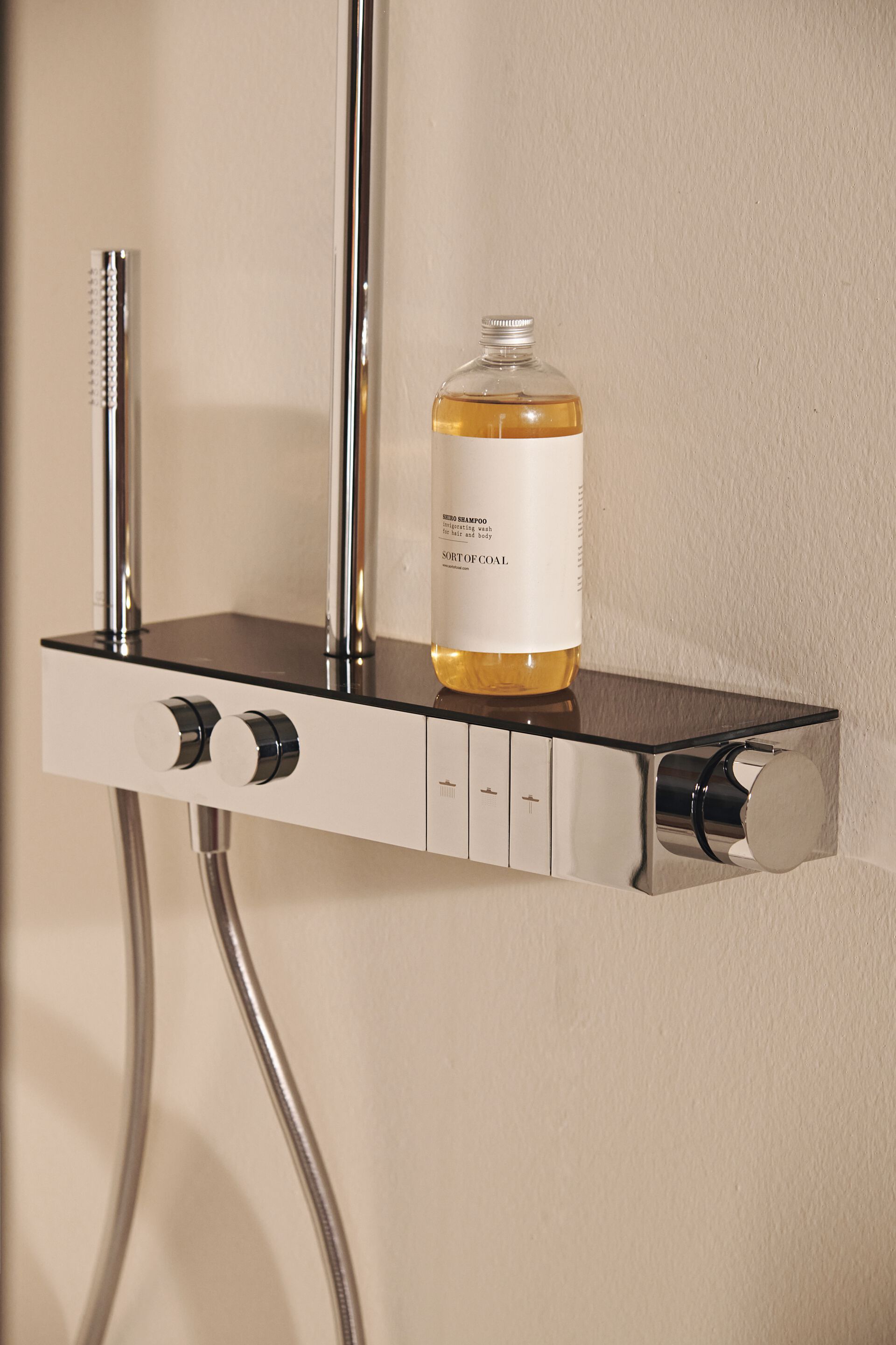 Термостатическая настенная душевая колонна с ручным душем Ideal Standard Ceratherm Solos ARCH-00073601