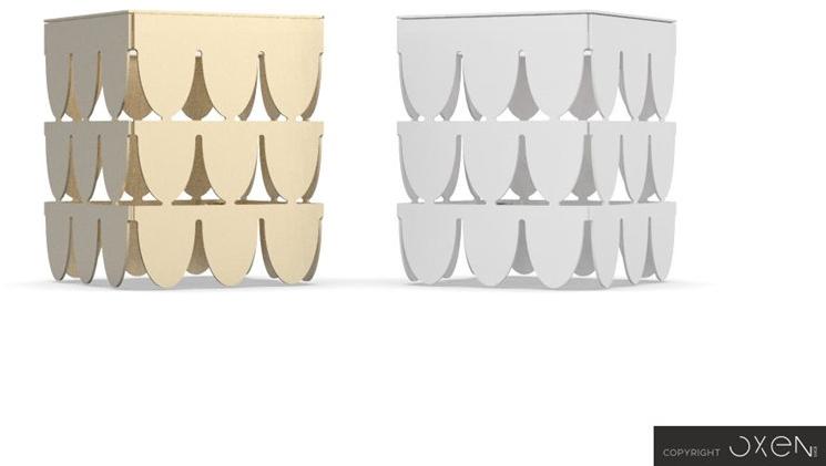 NEXO LUCE Настольная лампа из алюминия Oxen table lamp 7004d1 / 7004d2 - Вид №3