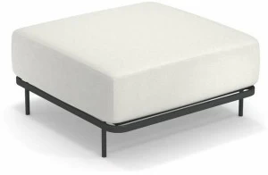 emu Квадратный тканевый садовый пуф Cannolè 1085