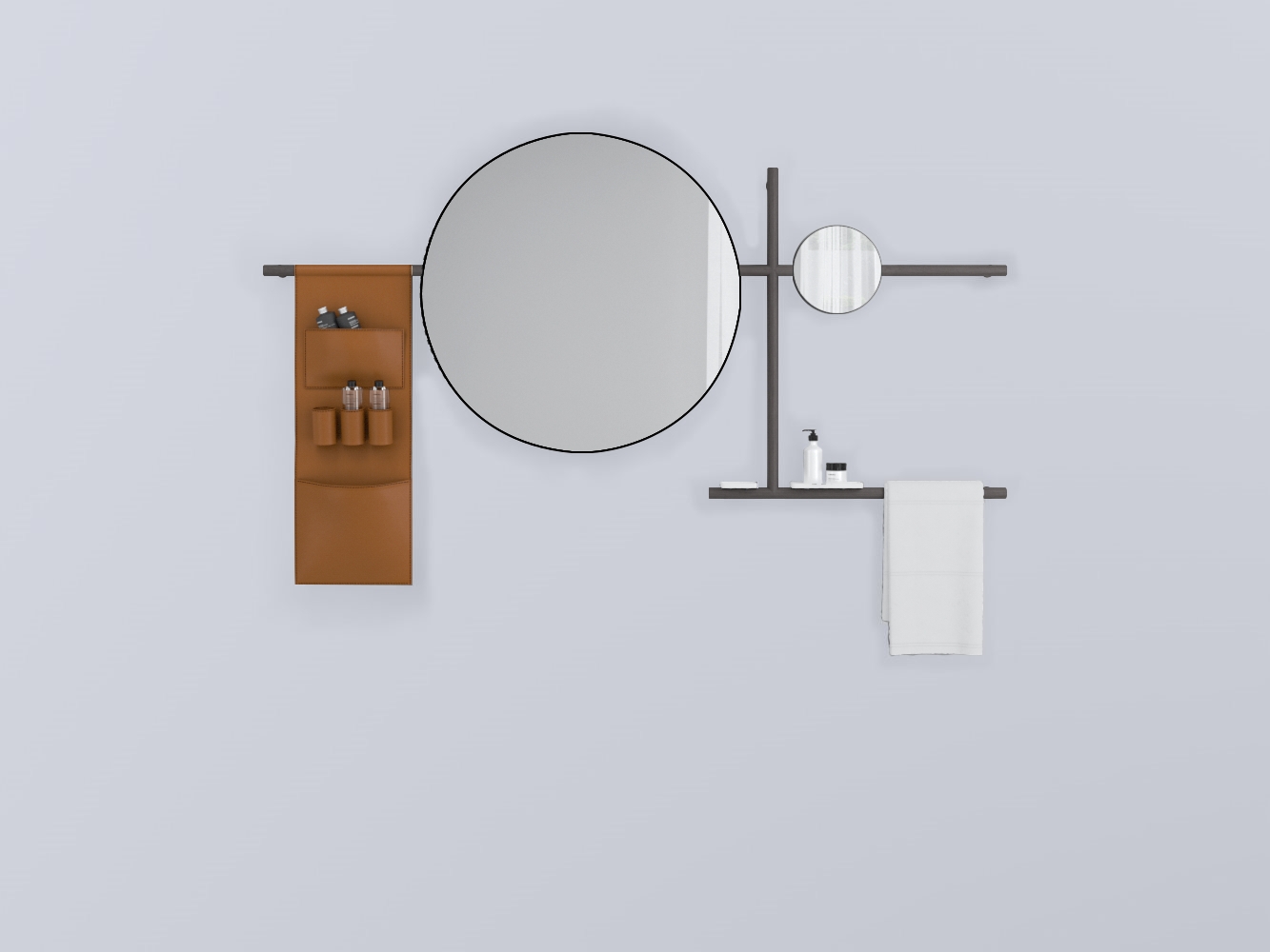 SWSTTE-RG+SWSPT-NM+SWSPI-CM+SWM10-BI+SWM20-BI+SWSCT-NA . круглый стали cielo Siwa Ceramica Cielo