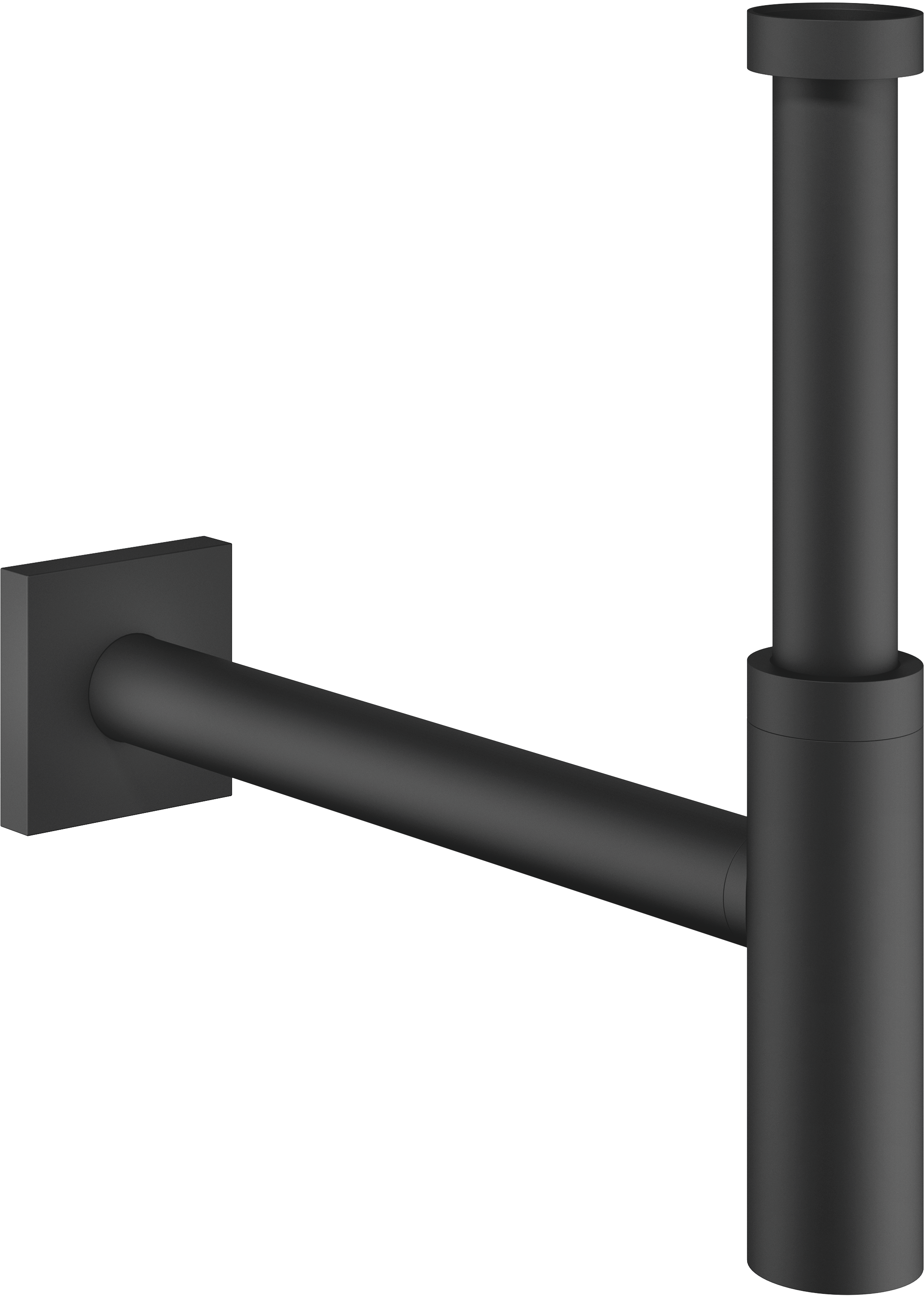 Сифон для раковины 1 1/4" - Черный матовый